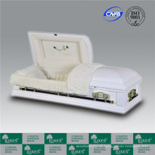 Americano branco colorido caixões caixões para cremação de Funeral